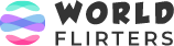 WorldFlirters home, Online Dating Site, Company Name Logo